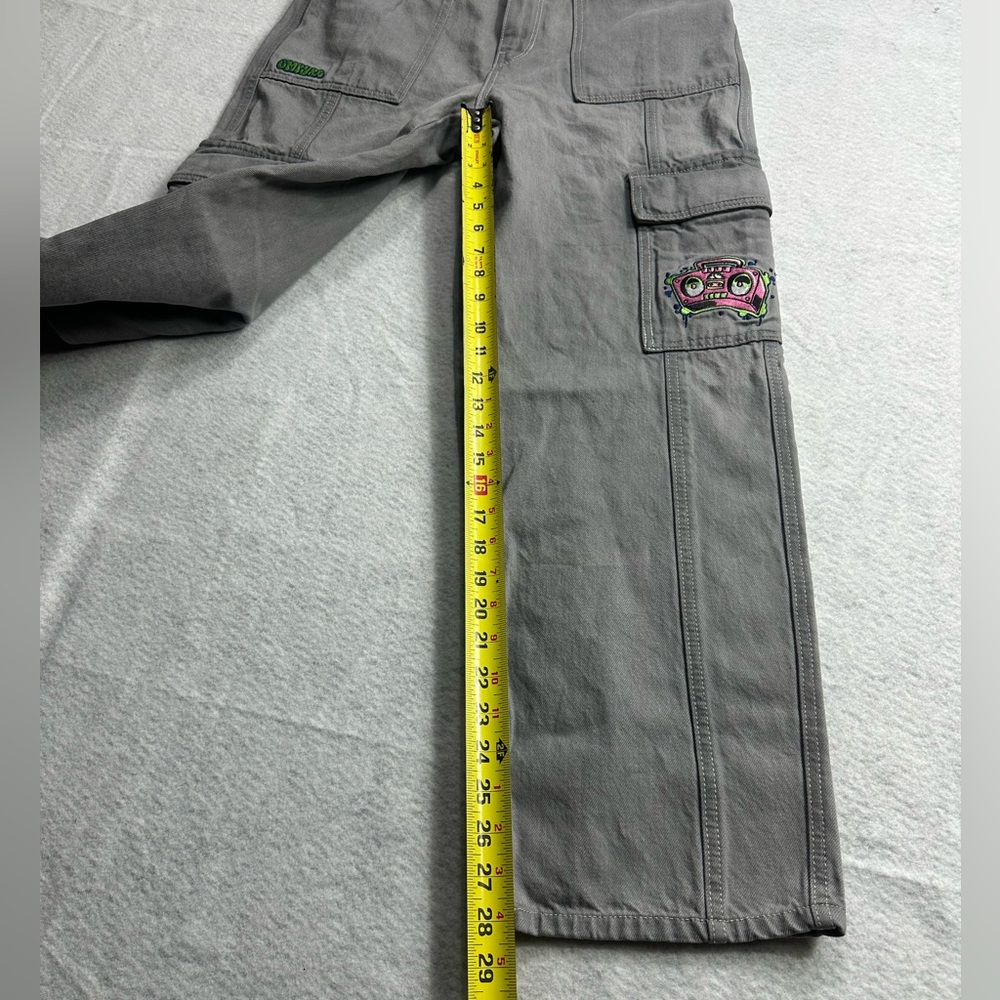 Empyre Tori Porkchop Pocket Grey Cargo Skate Jeans Size 10 - Picture 9 of 11